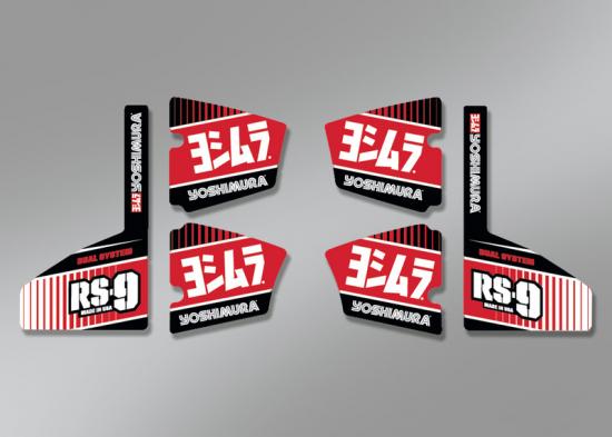 RS9-NB004 YOSHIMURA Satz Sticker RS9 Dual